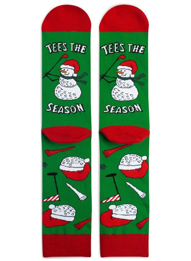 Lavley Tees The Season Christmas Golf Socks - Funny Holiday Gifts for Golfers - Unisex One Size for Men and Women - Image 4